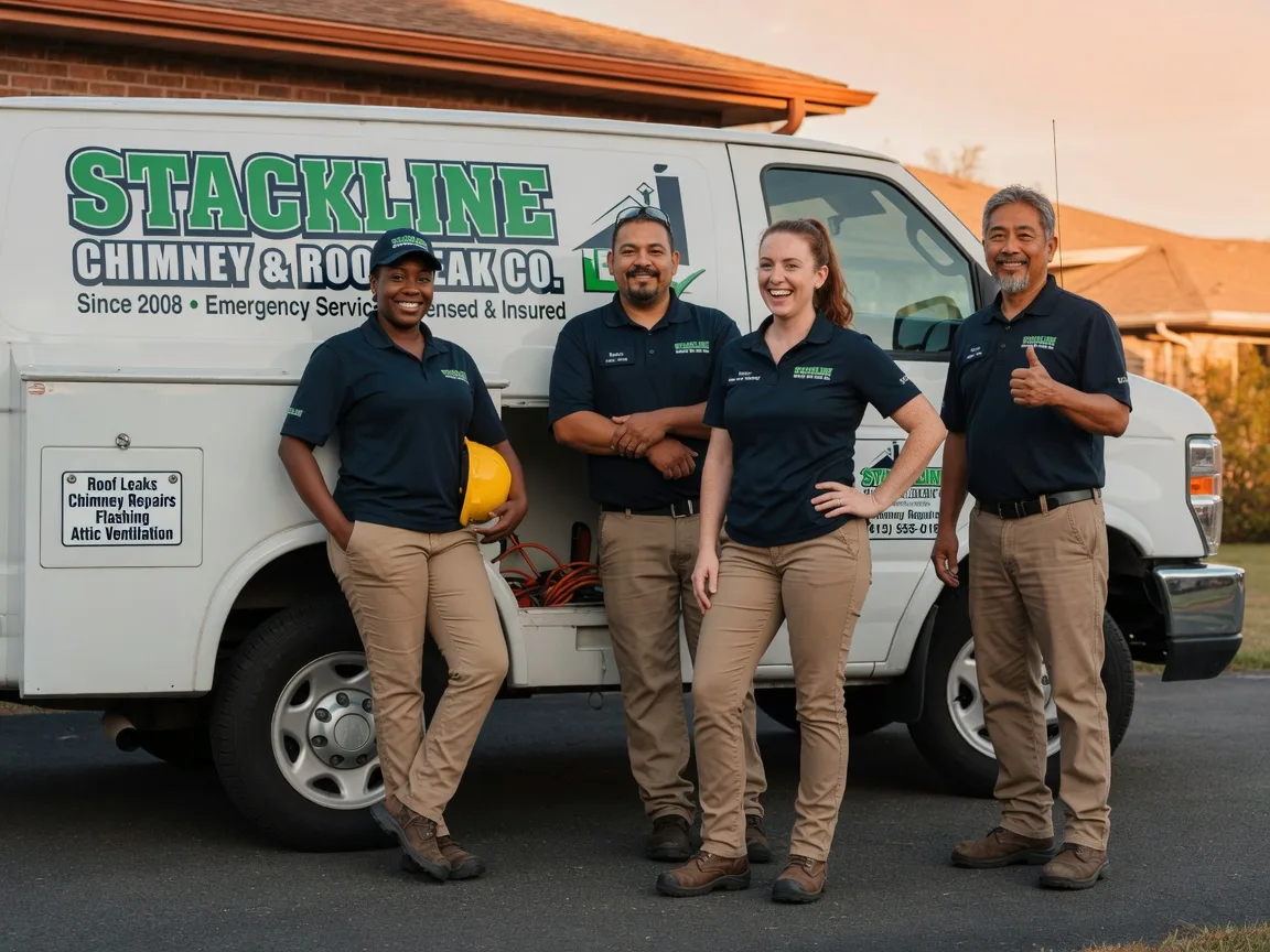 Chimney flashing repair company in Greensboro, VT